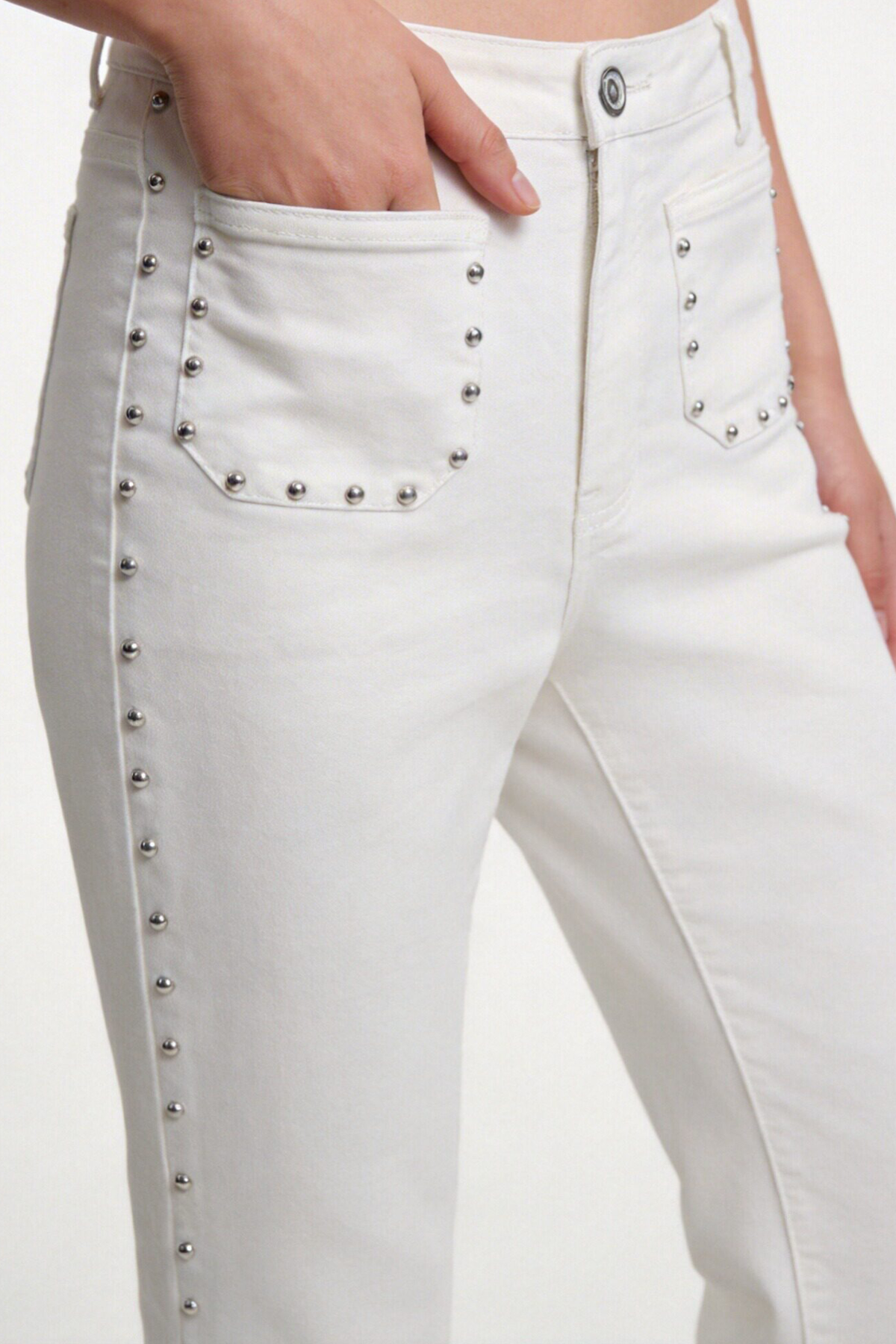 Jeans Zayelia Teen Tachuelas de mujer - foto 24