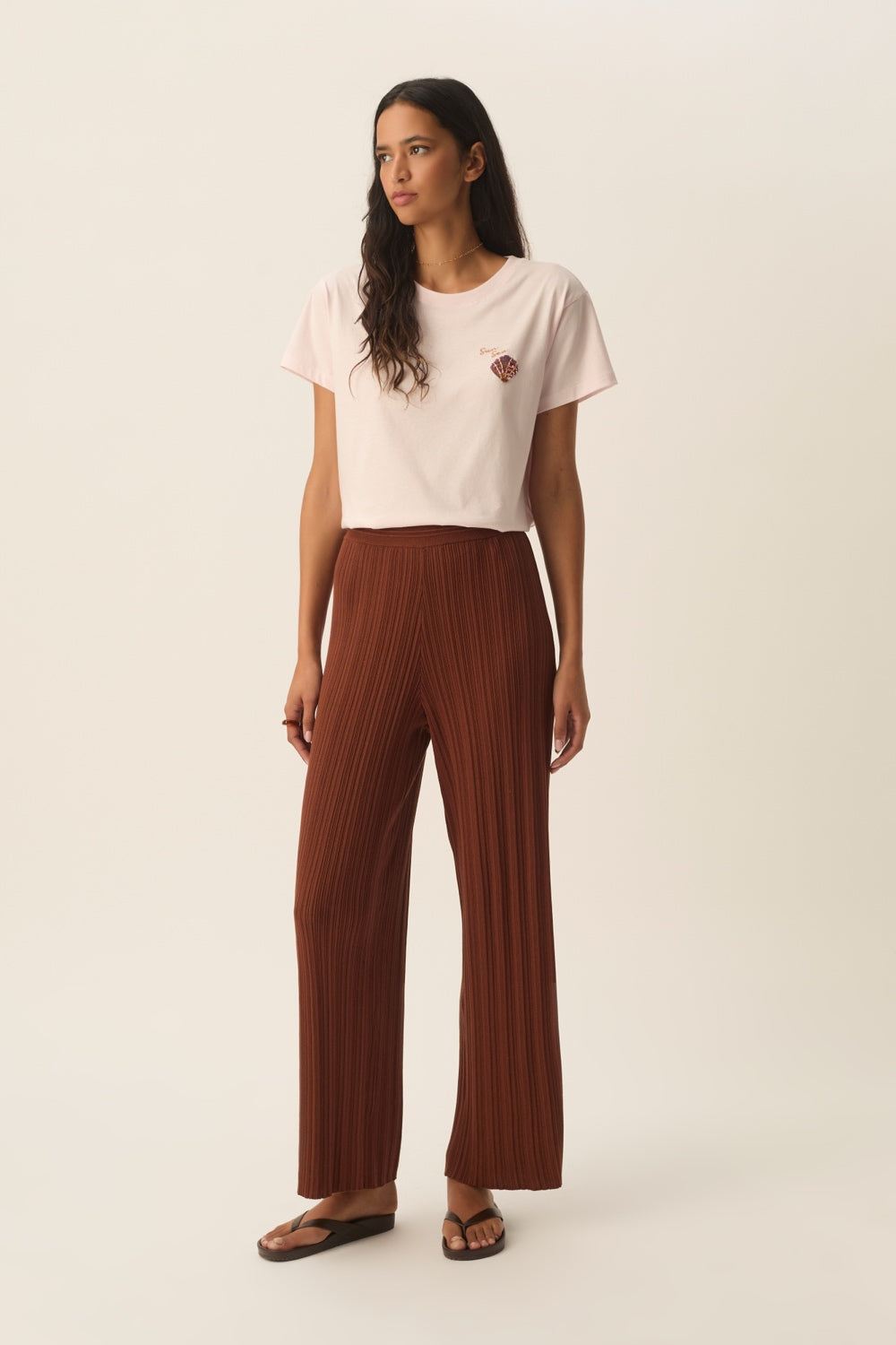 Pantalón Athos Choco de mujer - foto 1