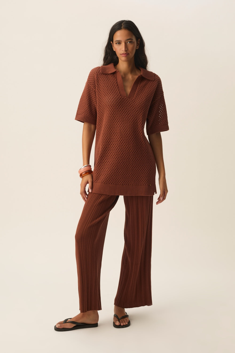 Pantalón Athos Choco de mujer - foto 7