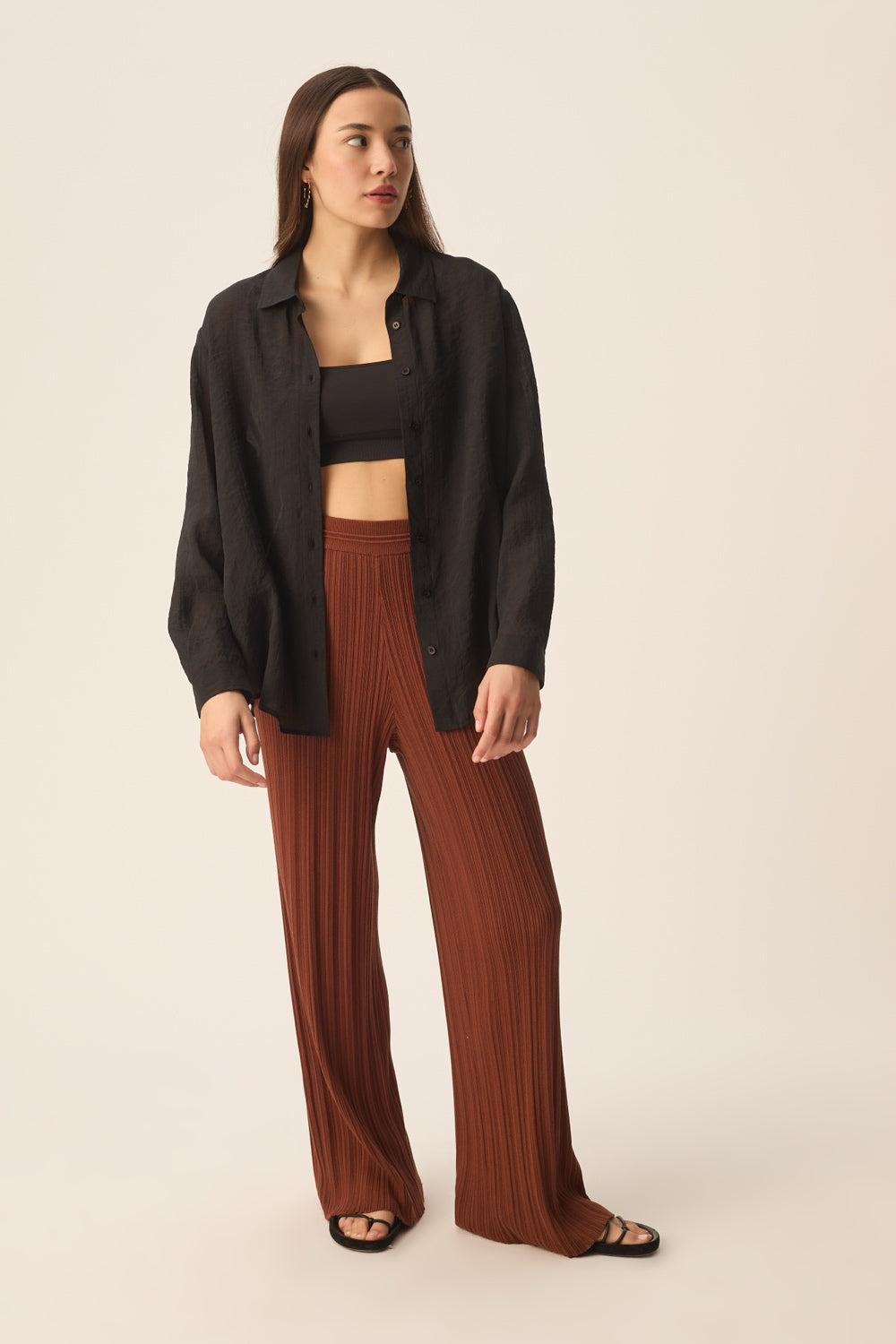 Pantalón Athos Choco de mujer - foto 8