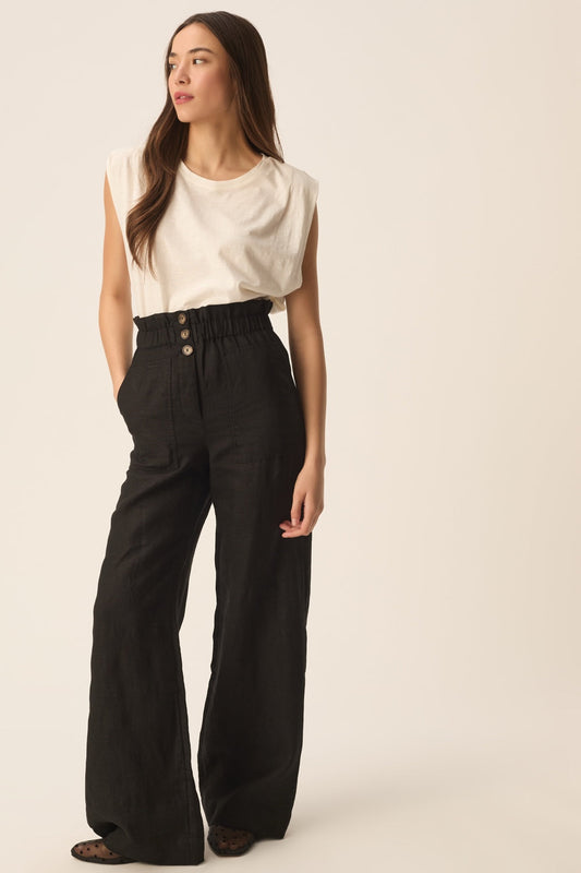 Pantalón Estelle Negro de mujer - foto 1