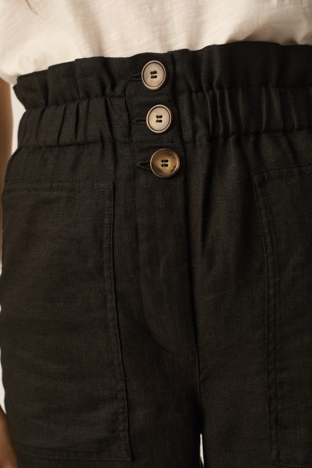 Pantalón Estelle Negro de mujer - foto 3