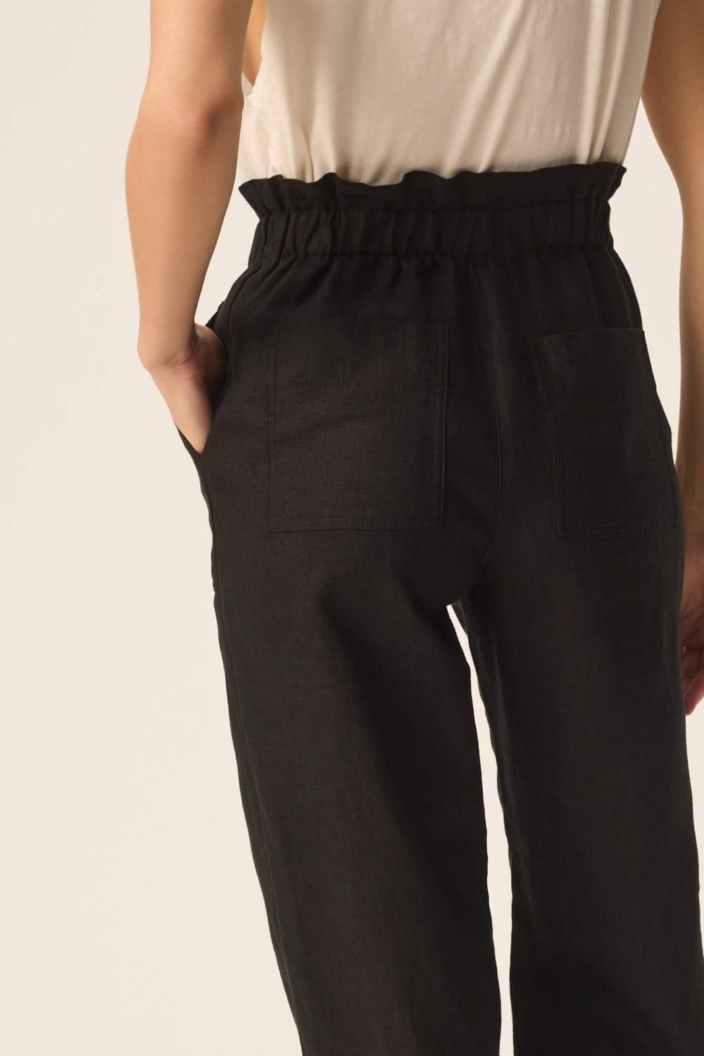 Pantalón Estelle Negro de mujer - foto 5