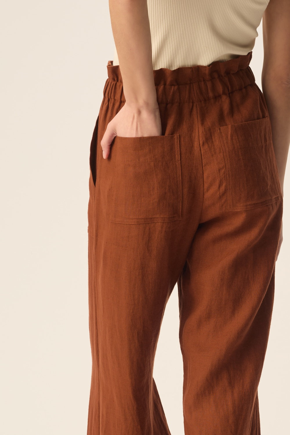 Pantalón Estelle Choco de mujer - foto 6