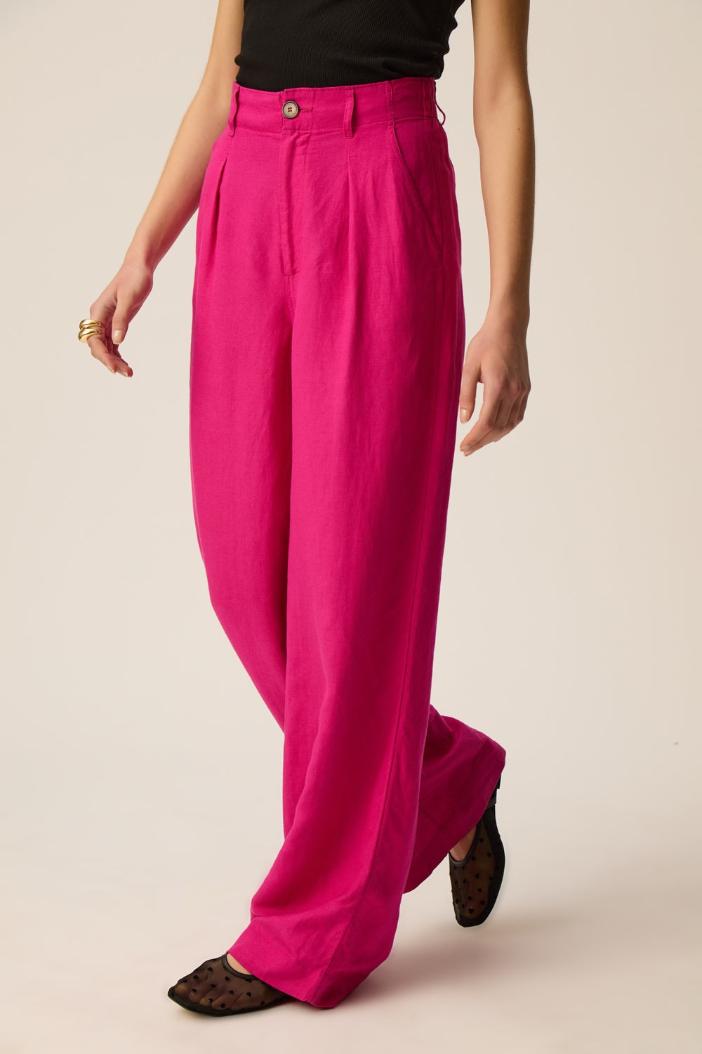 Pantalón Espiza Fucsia de mujer - foto 1