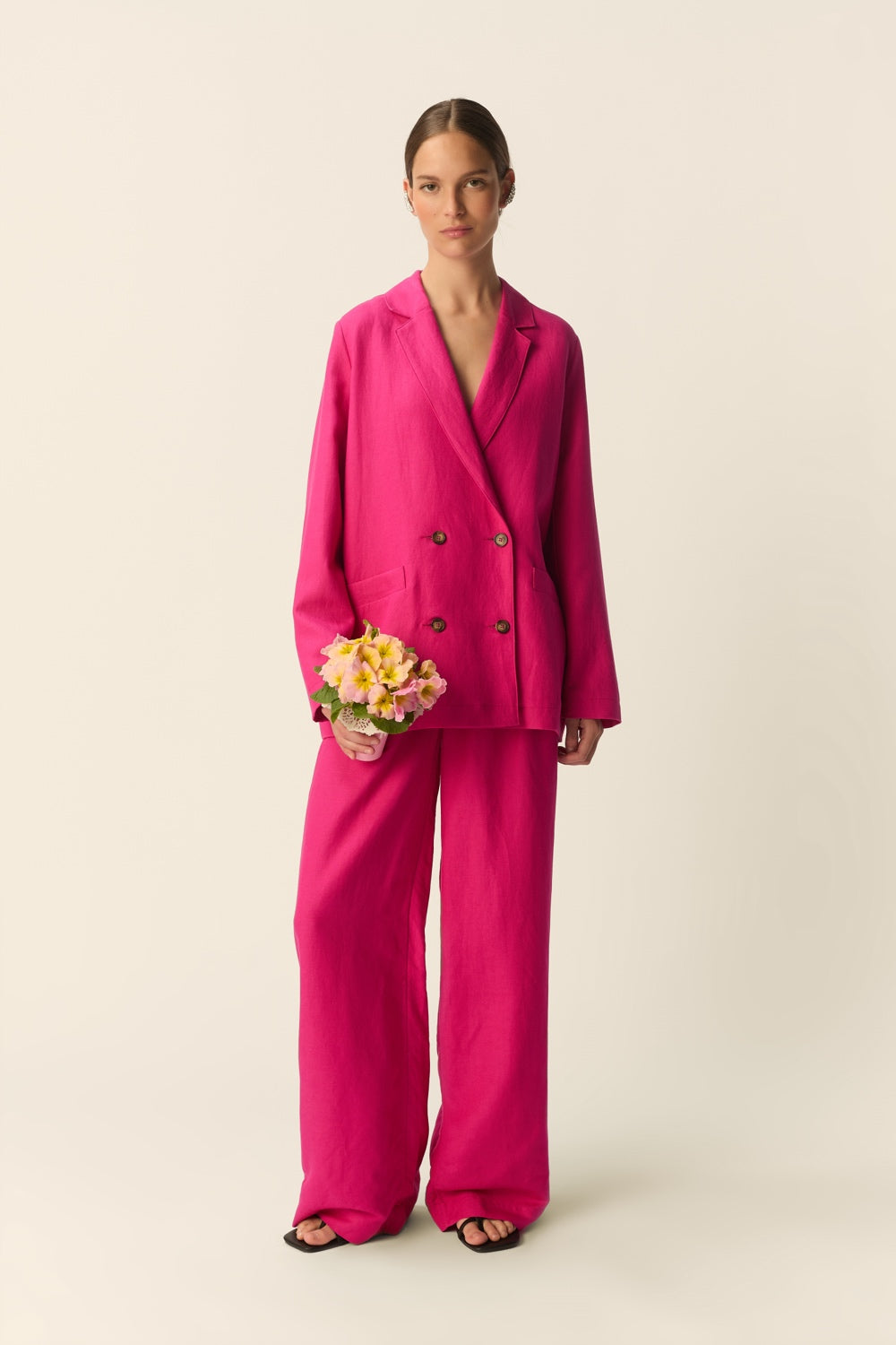 Chaqueta Simon Fucsia de mujer - foto 3
