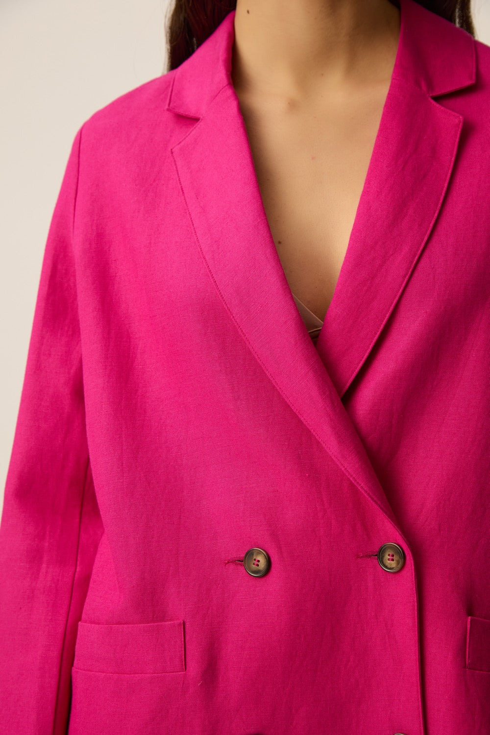 Chaqueta Simon Fucsia de mujer - foto 5