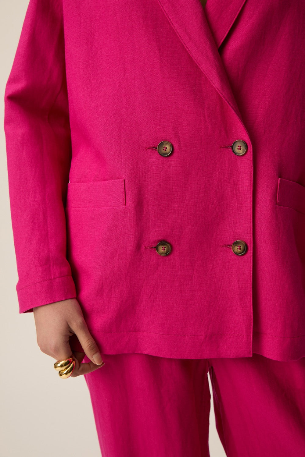 Chaqueta Simon Fucsia de mujer - foto 6