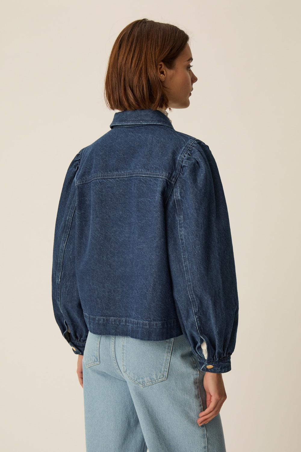 Chaqueta Qara Dark Indigo de mujer - foto 6