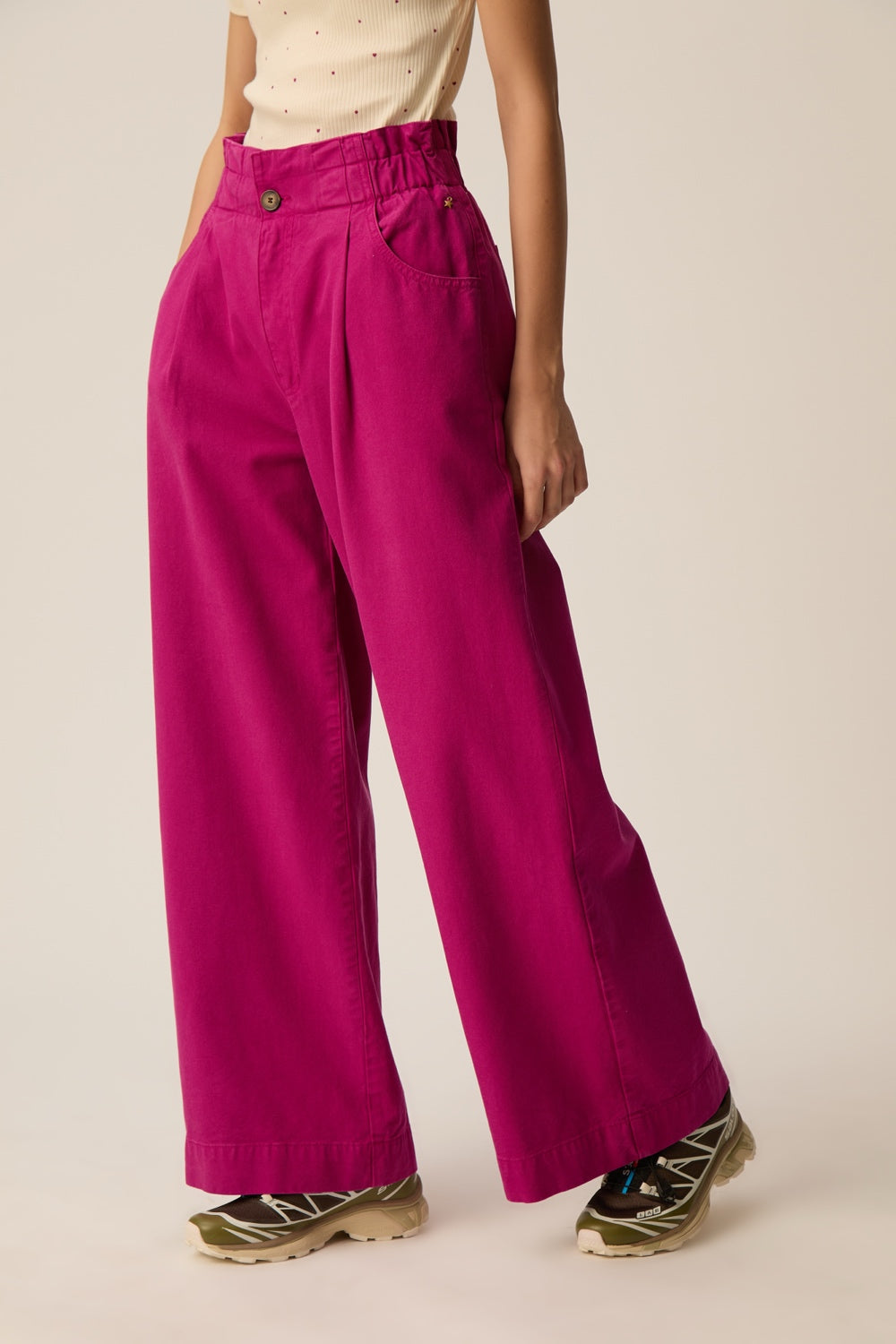 Pantalón Loulou Pivoine de mujer - foto 3