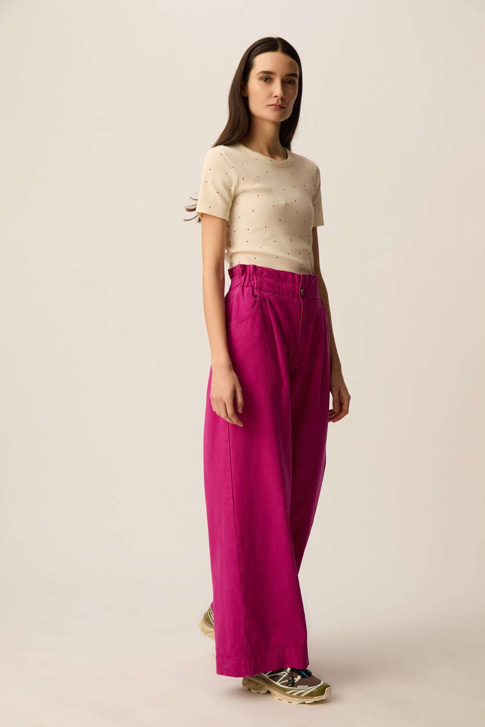 Pantalón Loulou Pivoine de mujer - foto 4