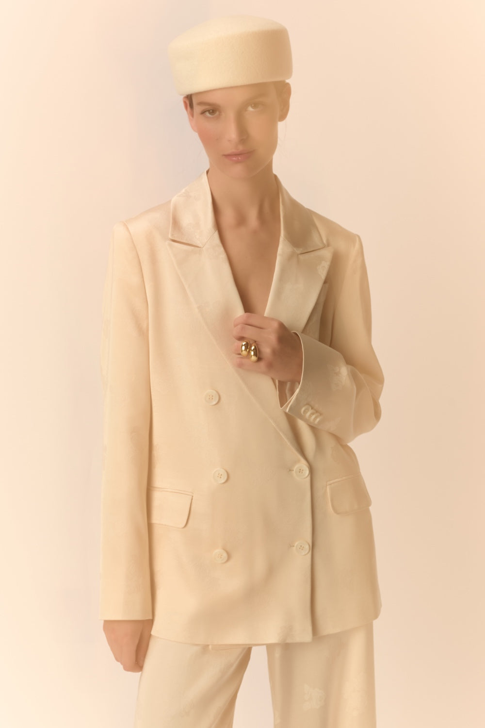Chaqueta Suzie Creme de mujer - foto 4