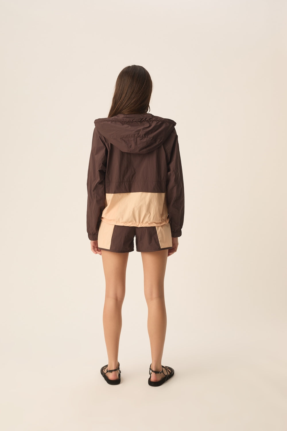 Chaqueta Vindi Terre/Peach/Moka de mujer - foto 8