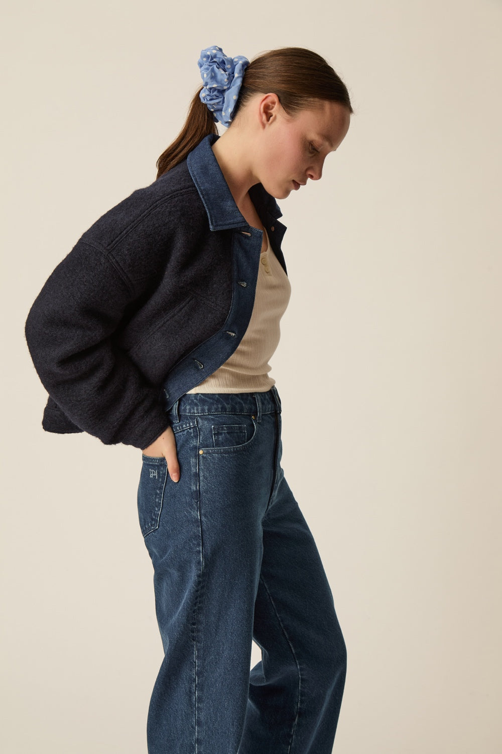 Chaqueta Lova Laine Marine de mujer - foto 1