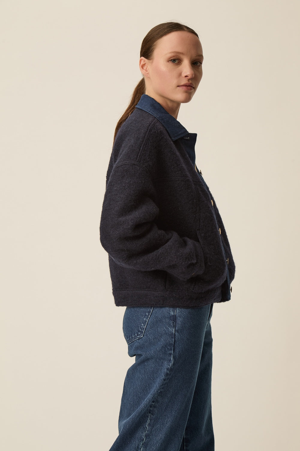 Chaqueta Lova Laine Marine de mujer - foto 5