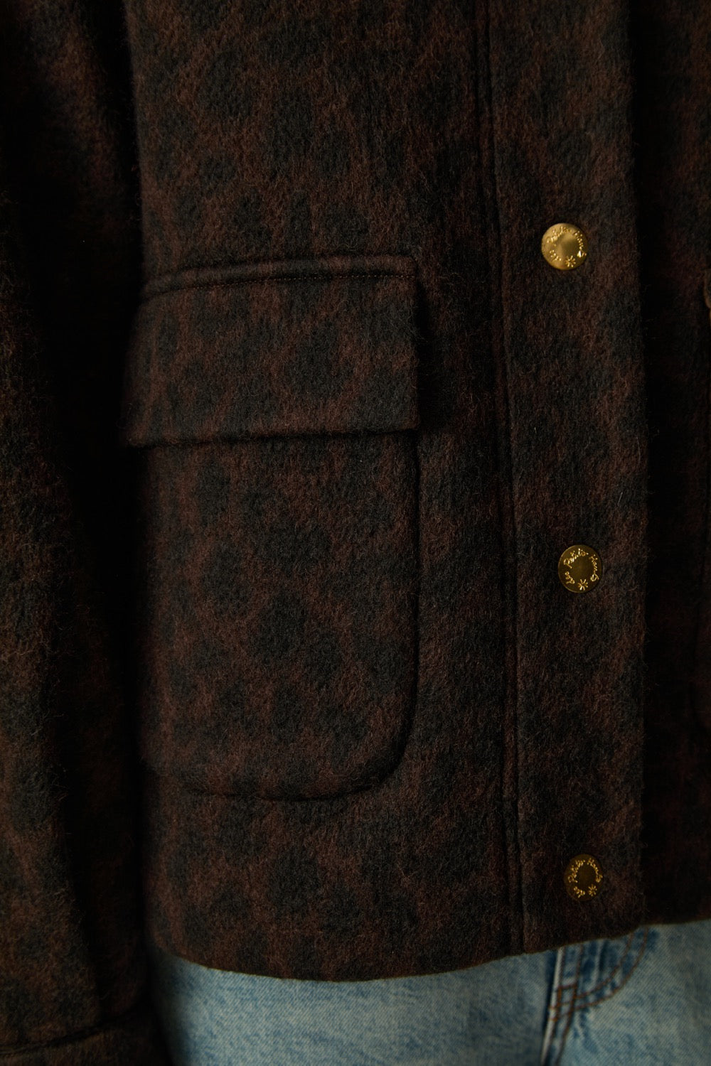 Chaqueta Maille Isadora Leopard de mujer - foto 5