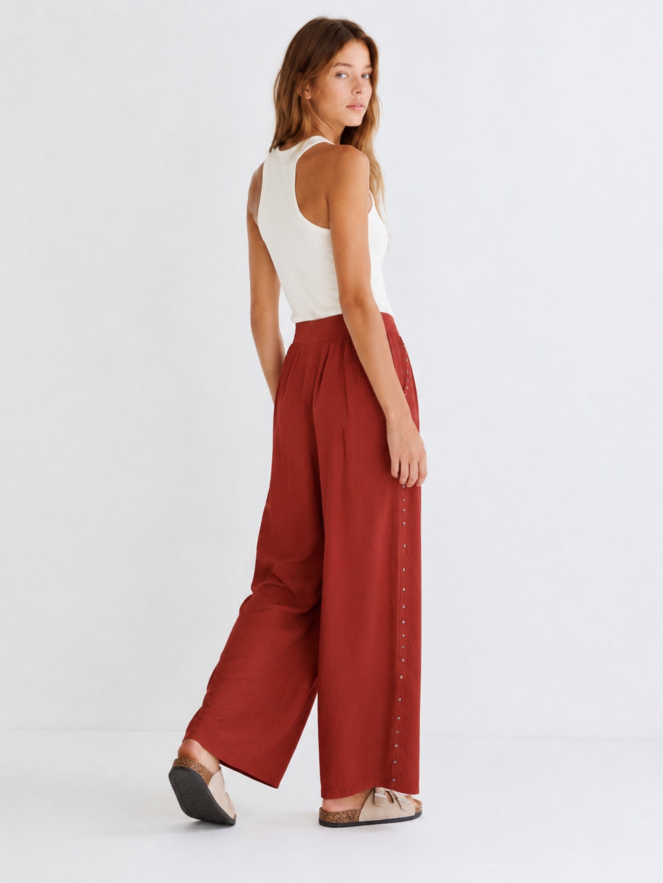 Pantalón Zayelia Teen Tachuelas Ii de mujer - foto 12