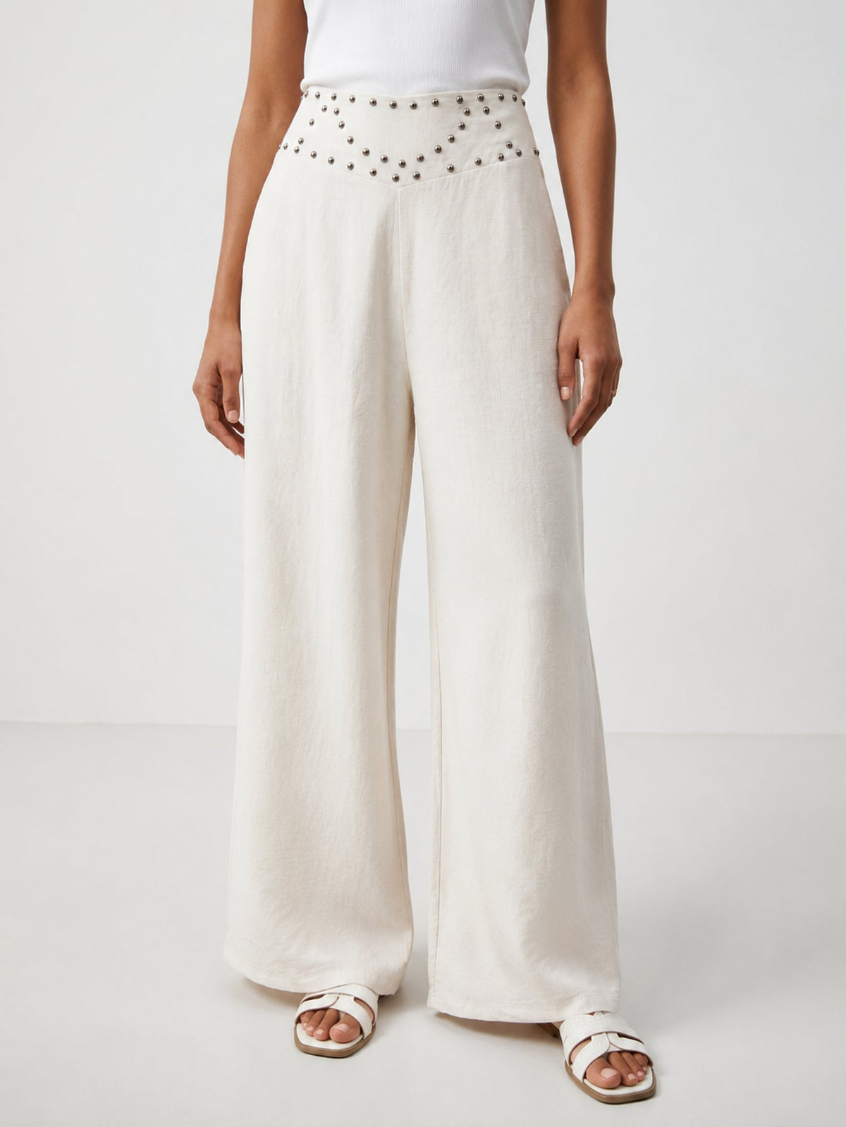 Pantalón Zayelia Teen Tachuelas de mujer - foto 2