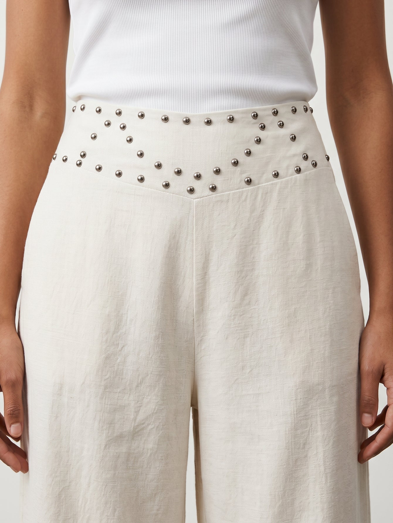 Pantalón Zayelia Teen Tachuelas de mujer - foto 5