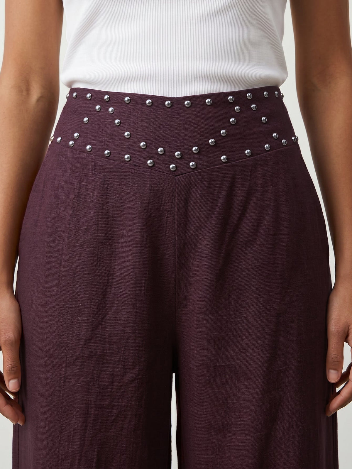 Pantalón Zayelia Teen Tachuelas de mujer - foto 13