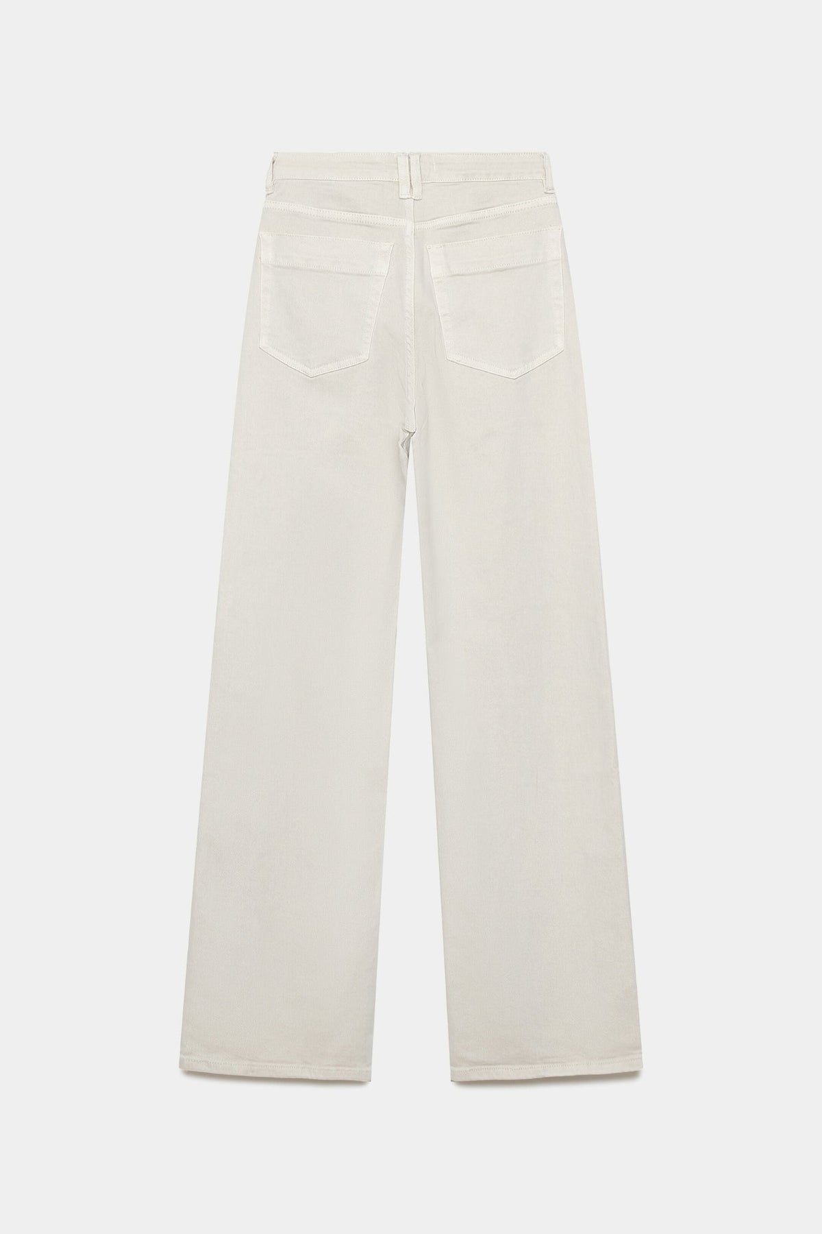 Jeans Zayelia Miss Urban de mujer, corte recto largo, botones asimétricos - imagen 4