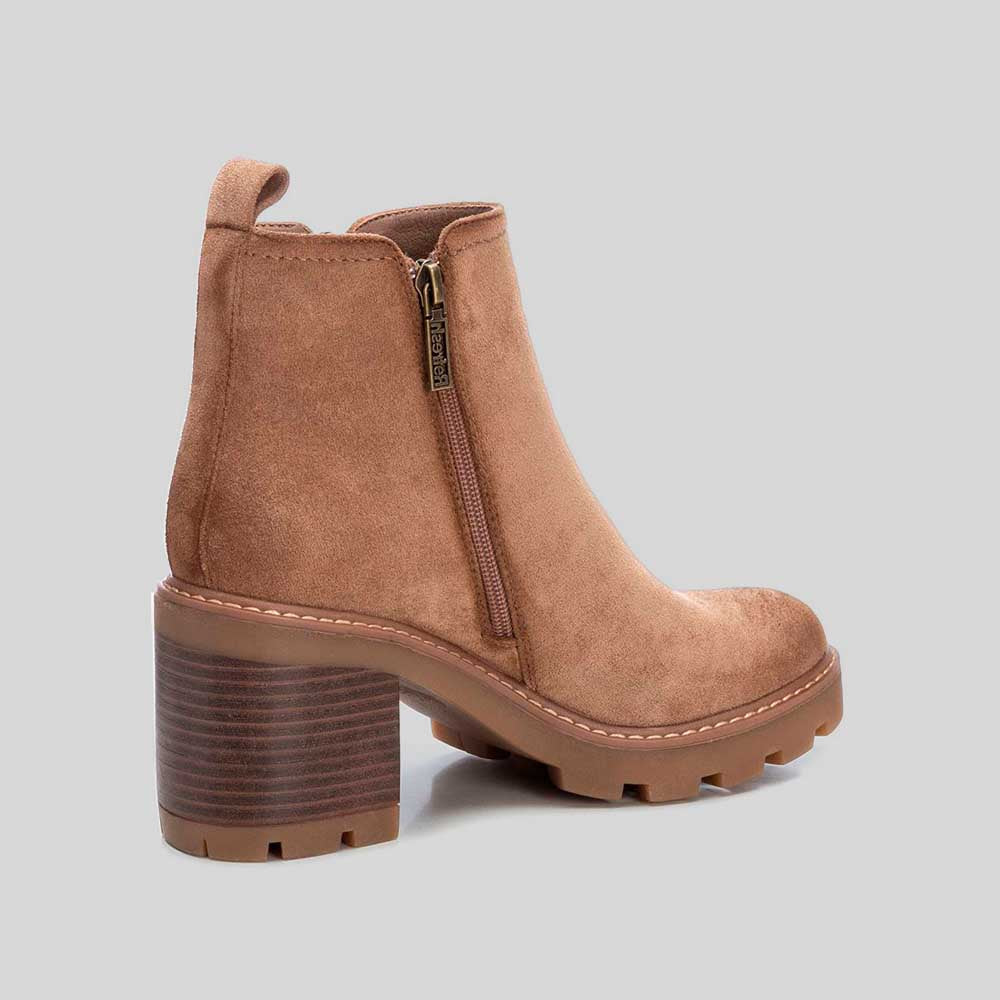 Botín Tacón Taupe Refresh de mujer - foto 4
