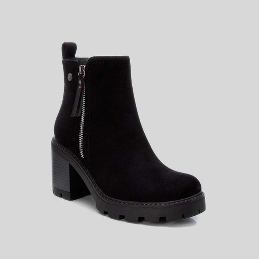 Botín Tacón Negro Refresh de mujer - foto 1