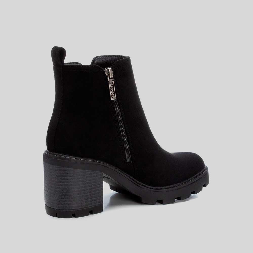 Botín Tacón Negro Refresh de mujer - foto 4