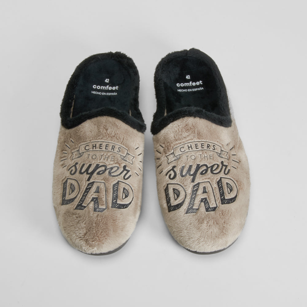 Zapatilla Casa Dad Taupe Comfeet de mujer - foto 2