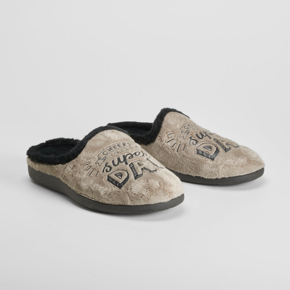 Zapatilla Casa Dad Taupe Comfeet de mujer - foto 3