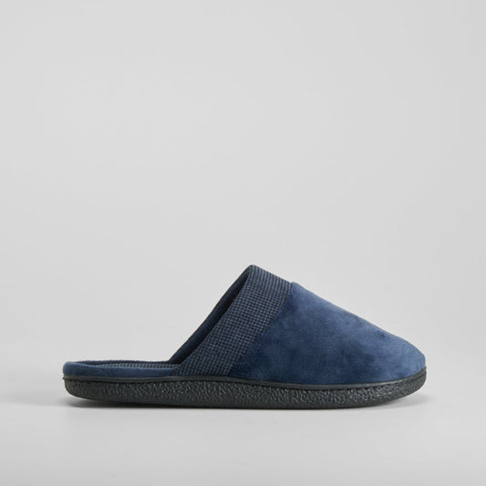 Zapatilla Casa Terciopelo Azul Marino Olyne de mujer - foto 1