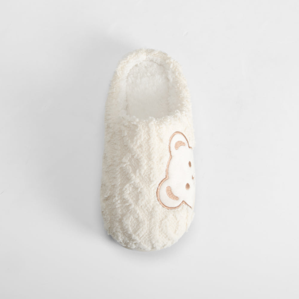 Zapatilla Casa Pelo Osito Blanca Olyne de mujer - foto 2