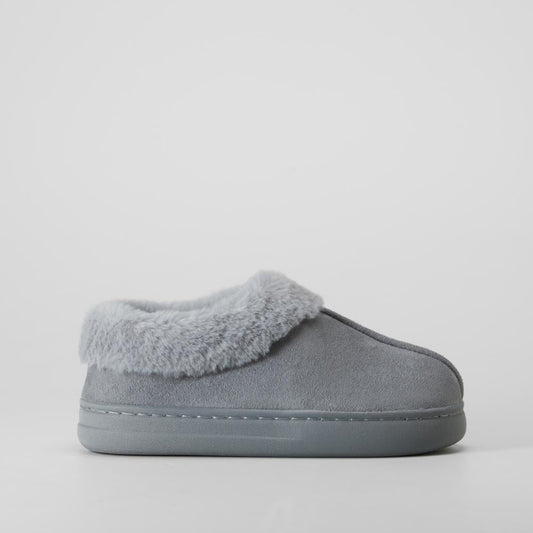 Zapatilla de Casa Gris con Forro Suave Olyne de mujer - foto 1