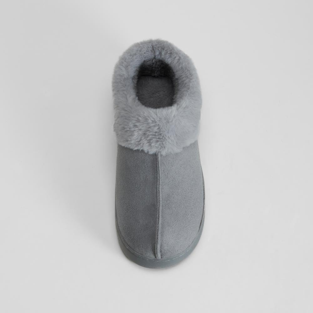 Zapatilla de Casa Gris con Forro Suave Olyne de mujer - foto 2