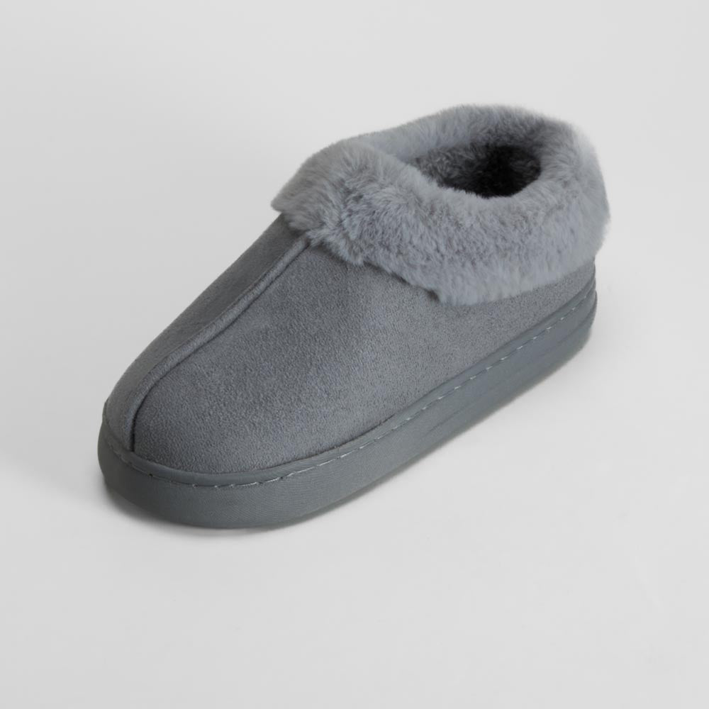 Zapatilla de Casa Gris con Forro Suave Olyne de mujer - foto 3