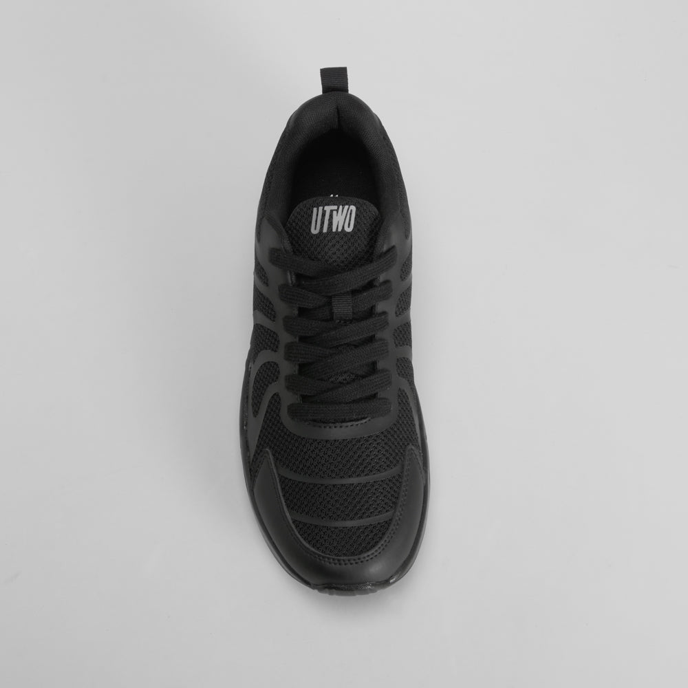Zapatilla Deportiva con Cordón Negra Utwo de mujer - foto 2