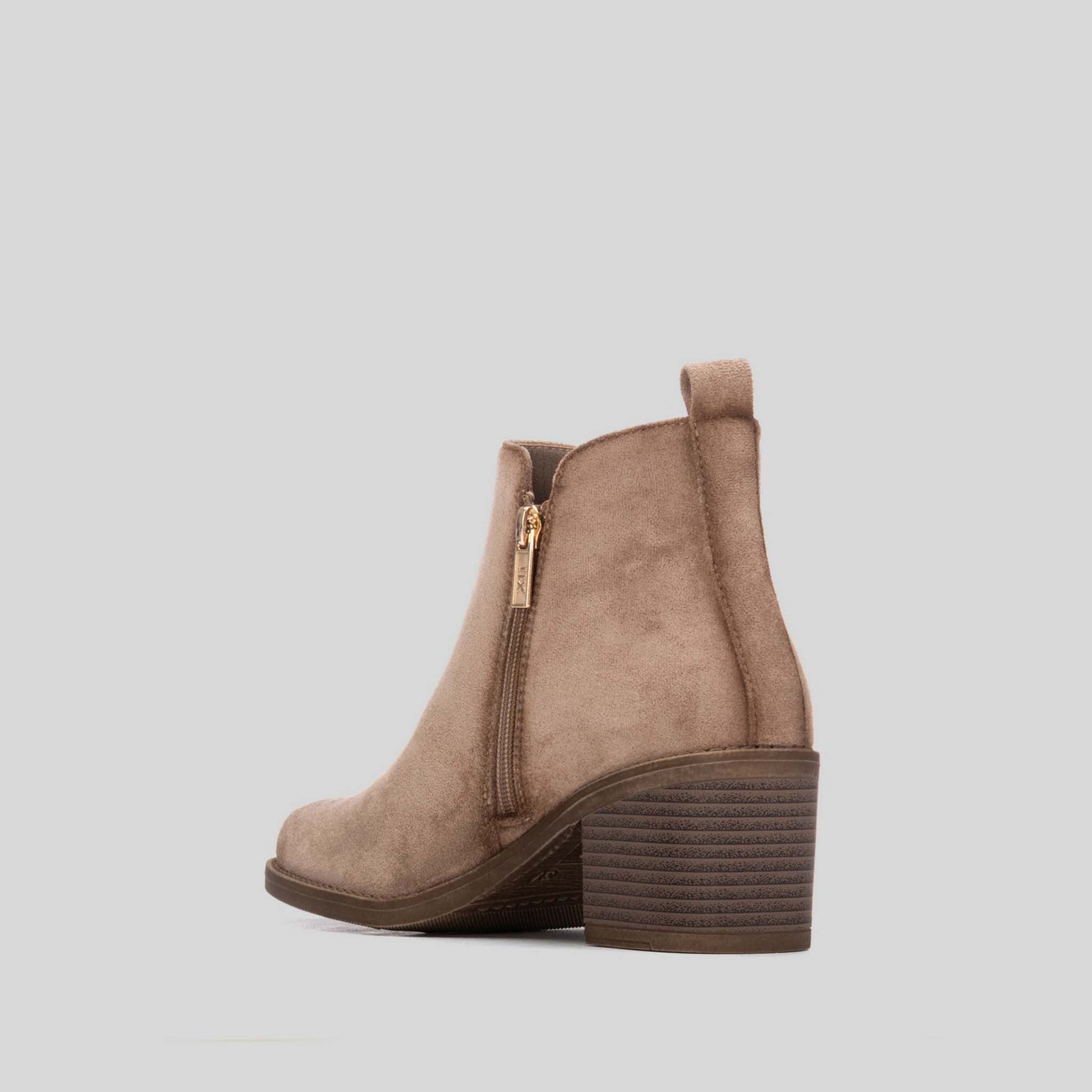 Botín Tacón Beige Xti de mujer - foto 4