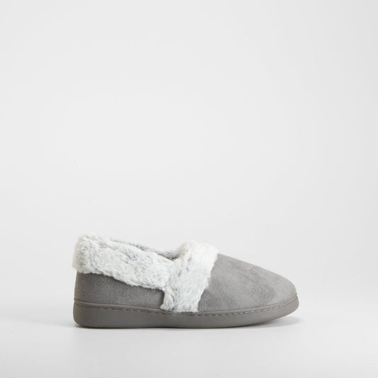 Zapatilla de Casa Pelo Gris Olyne de mujer - foto 1