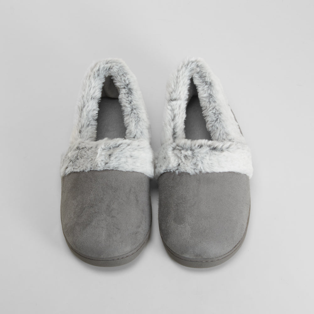 Zapatilla de Casa Pelo Gris Olyne de mujer - foto 2