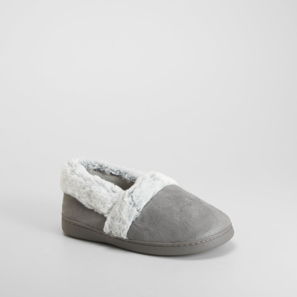 Zapatilla de Casa Pelo Gris Olyne de mujer - foto 3