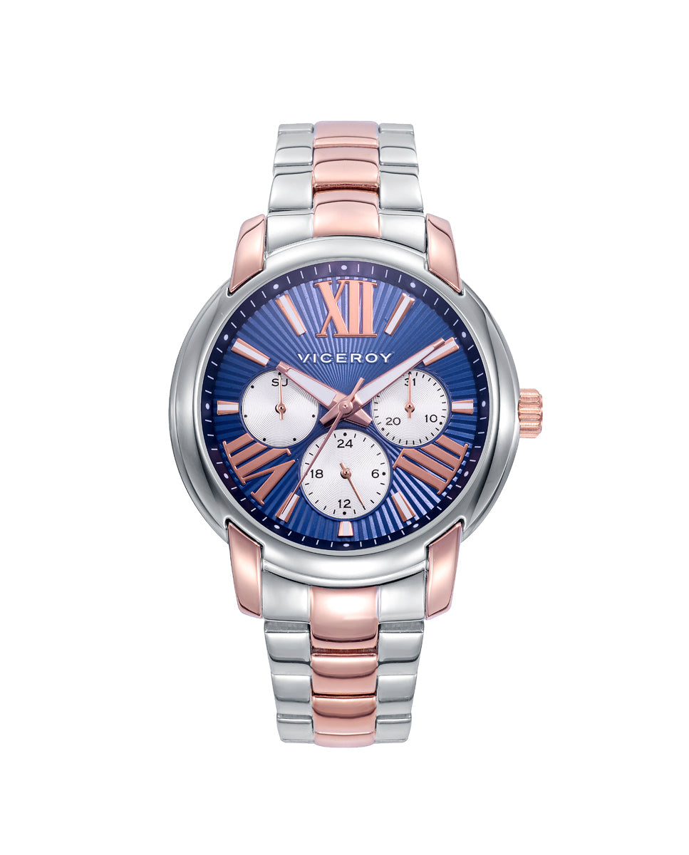 Reloj de Mujer Colección Chic Multifunción de Acero Bicolor de mujer - foto 1