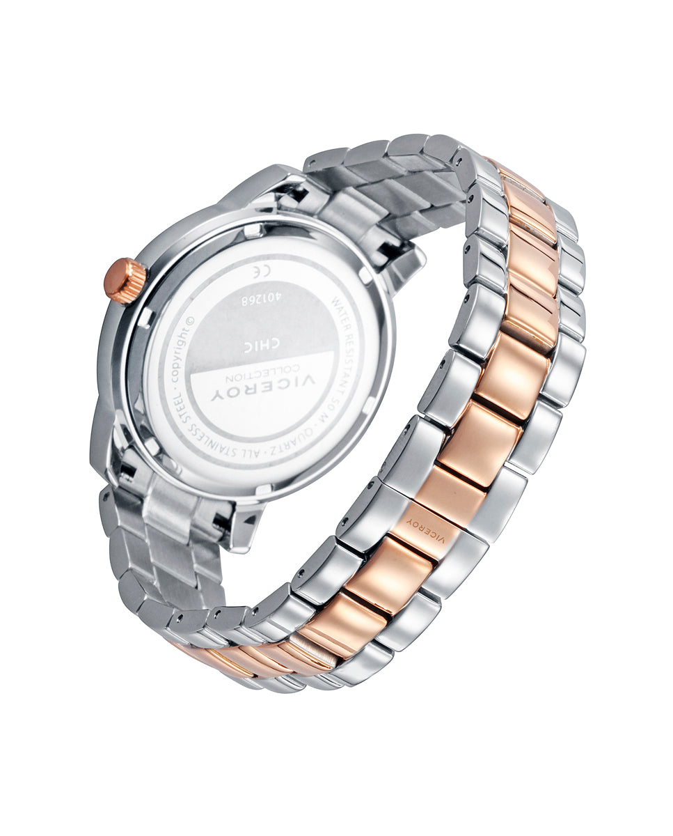 Reloj de Mujer Colección Chic Multifunción de Acero Bicolor de mujer - foto 5