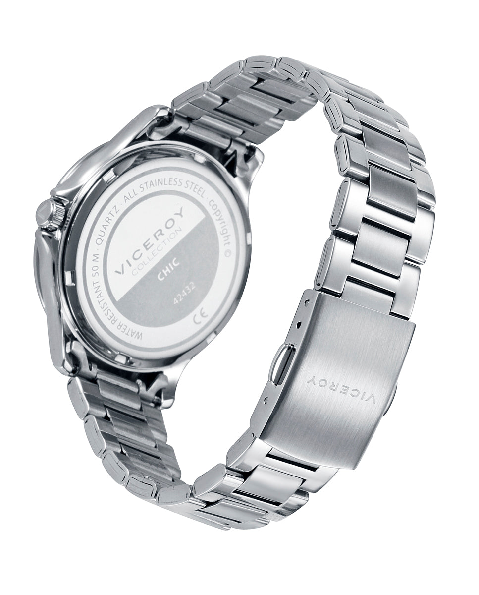 Reloj de Mujer Chic con Caja y Brazalete de Acero de mujer - foto 2