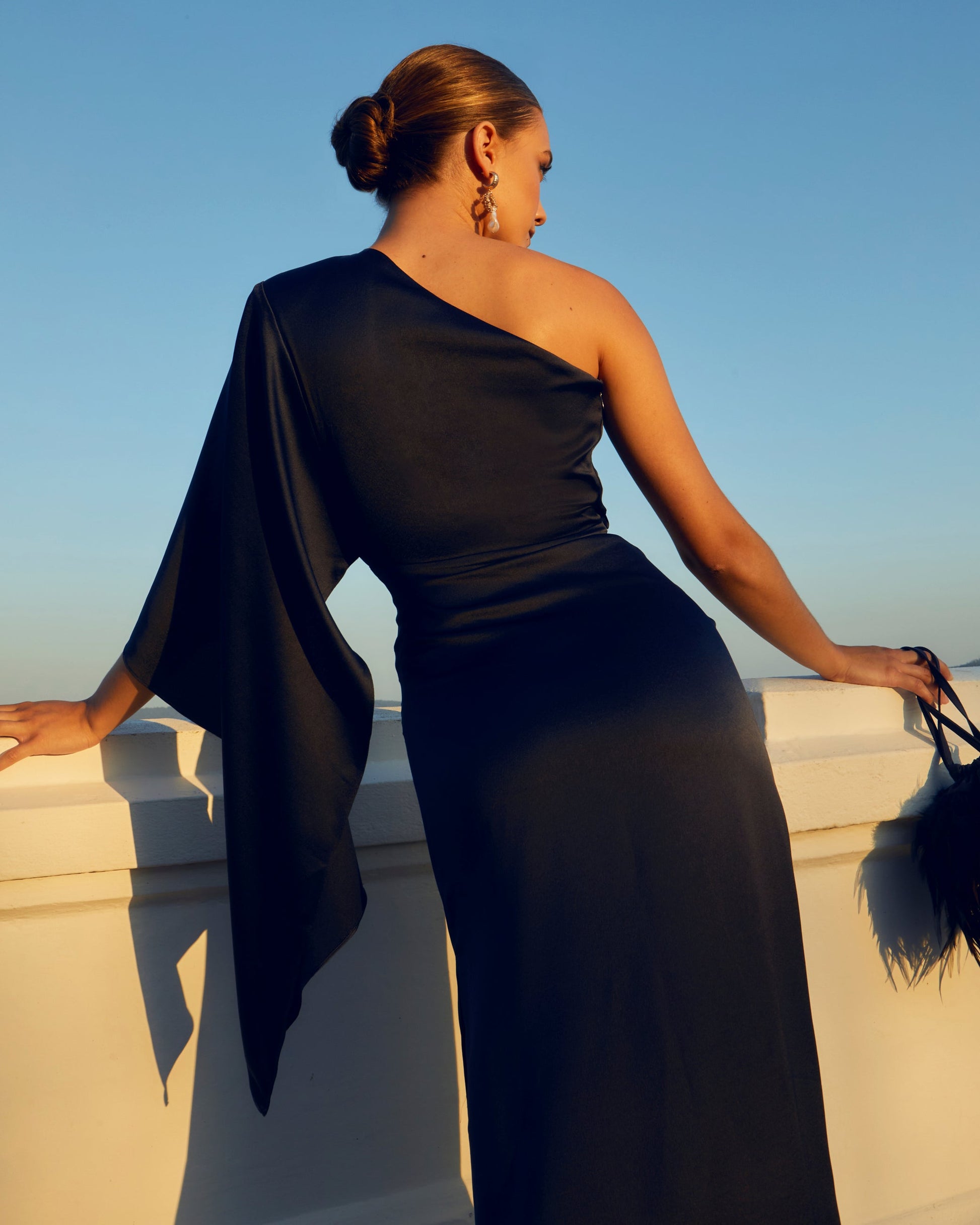 Vestido Petra Marino de mujer - foto 2