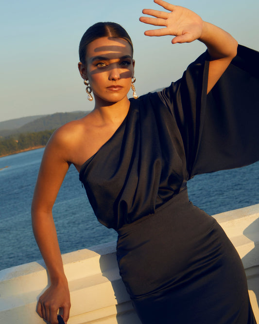 Vestido Petra Marino de mujer - foto 1