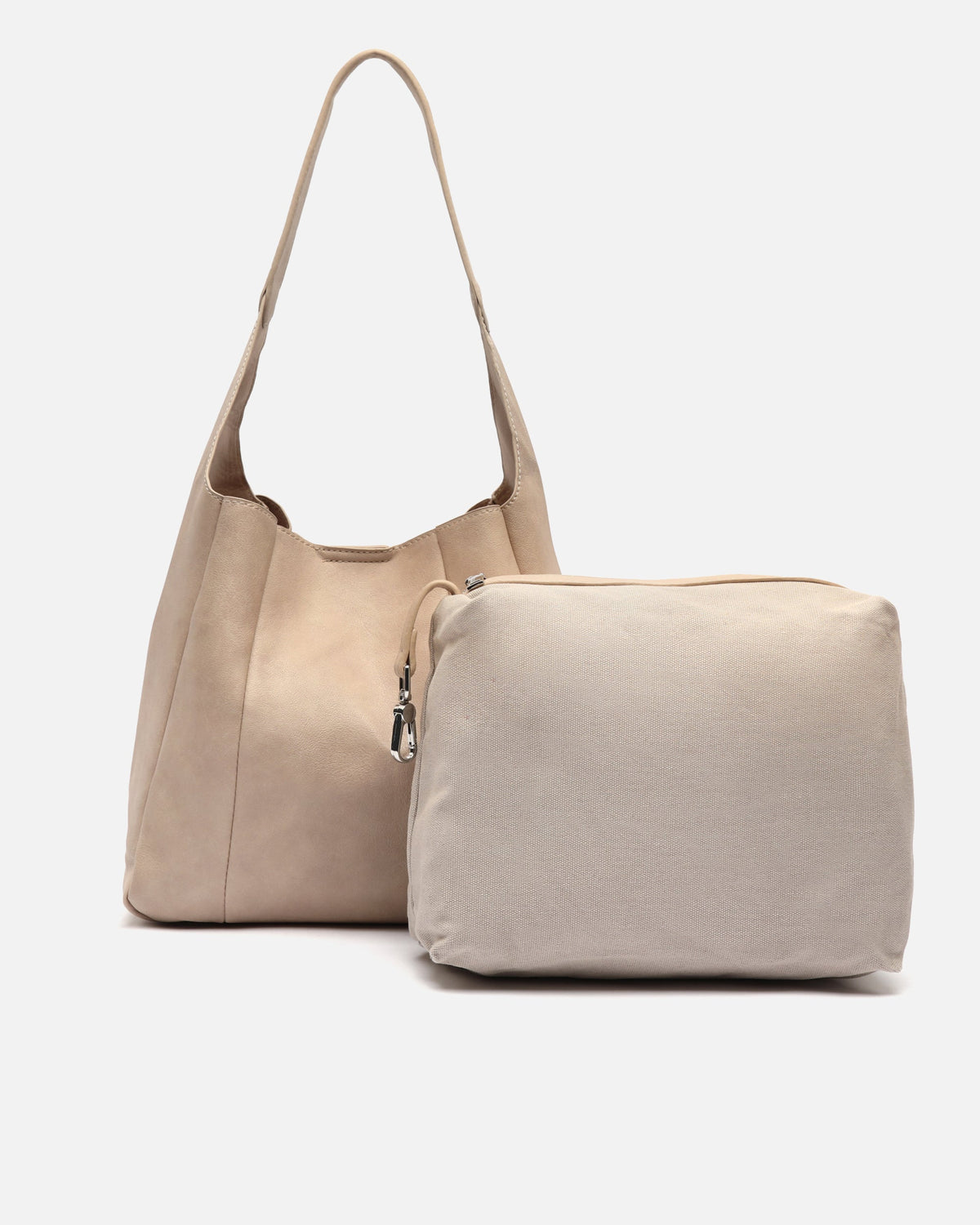 Giselina Bolso Hobo Mediano con Neceser Interior Extraíble Ed. de mujer - foto 3
