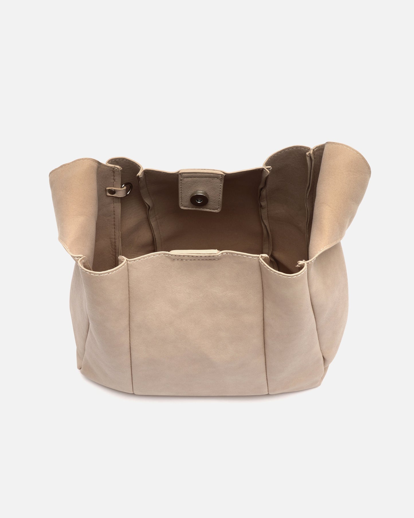Giselina Bolso Hobo Mediano con Neceser Interior Extraíble Ed. de mujer - foto 5