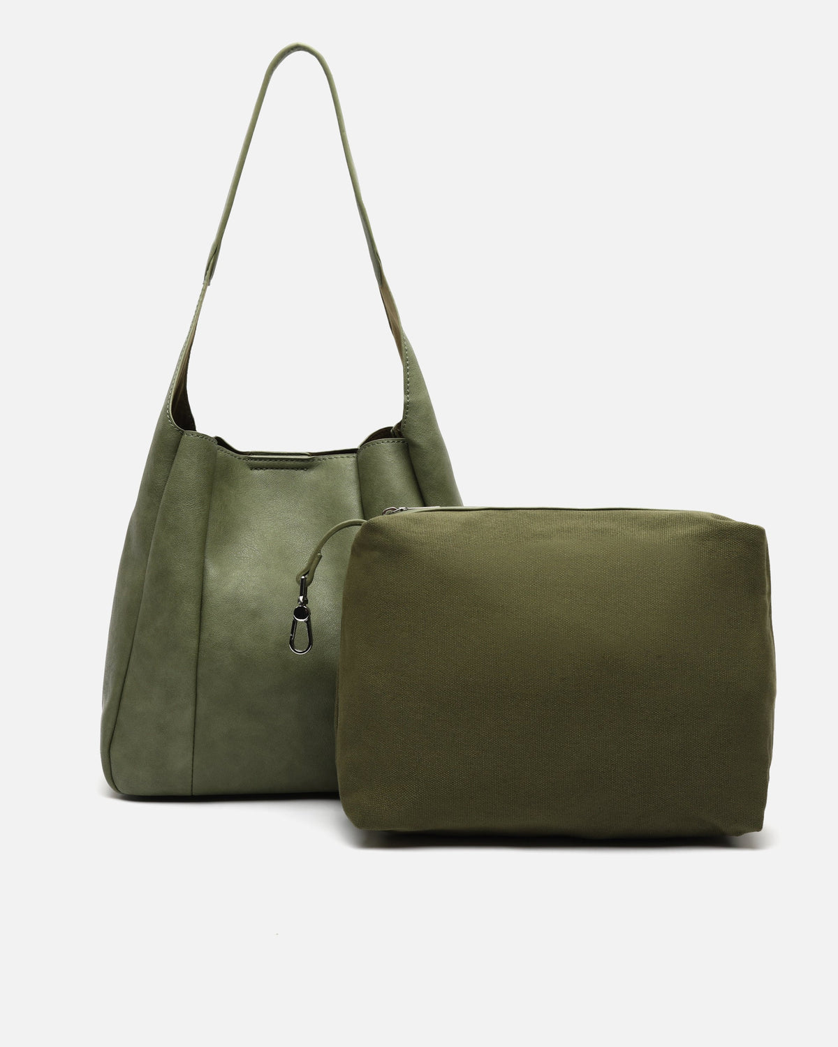 Giselina Bolso Hobo Mediano con Neceser Interior Extraíble Ed. de mujer - foto 8