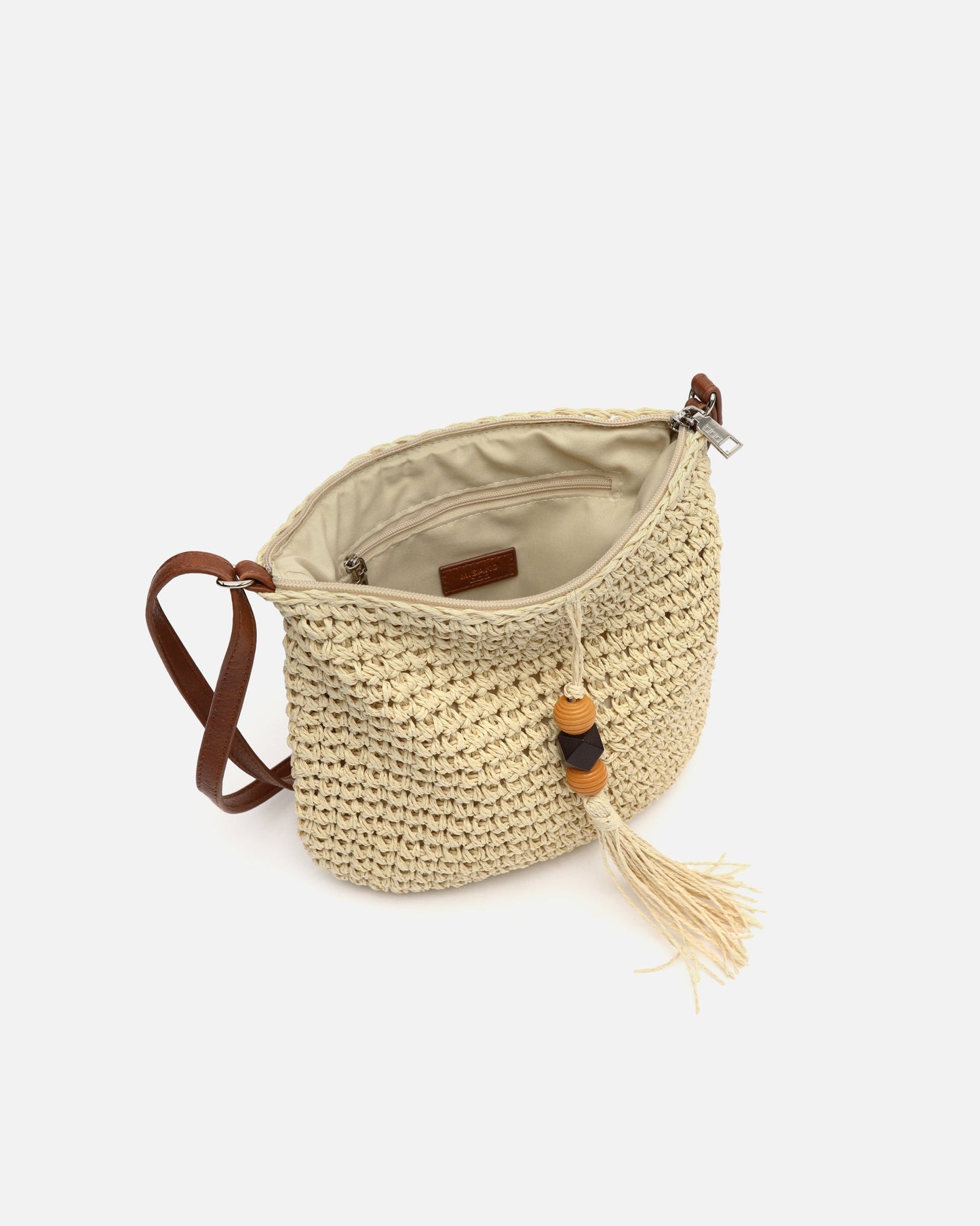 Tillian Bolso Bandolera Efecto Rafia de mujer - foto 9