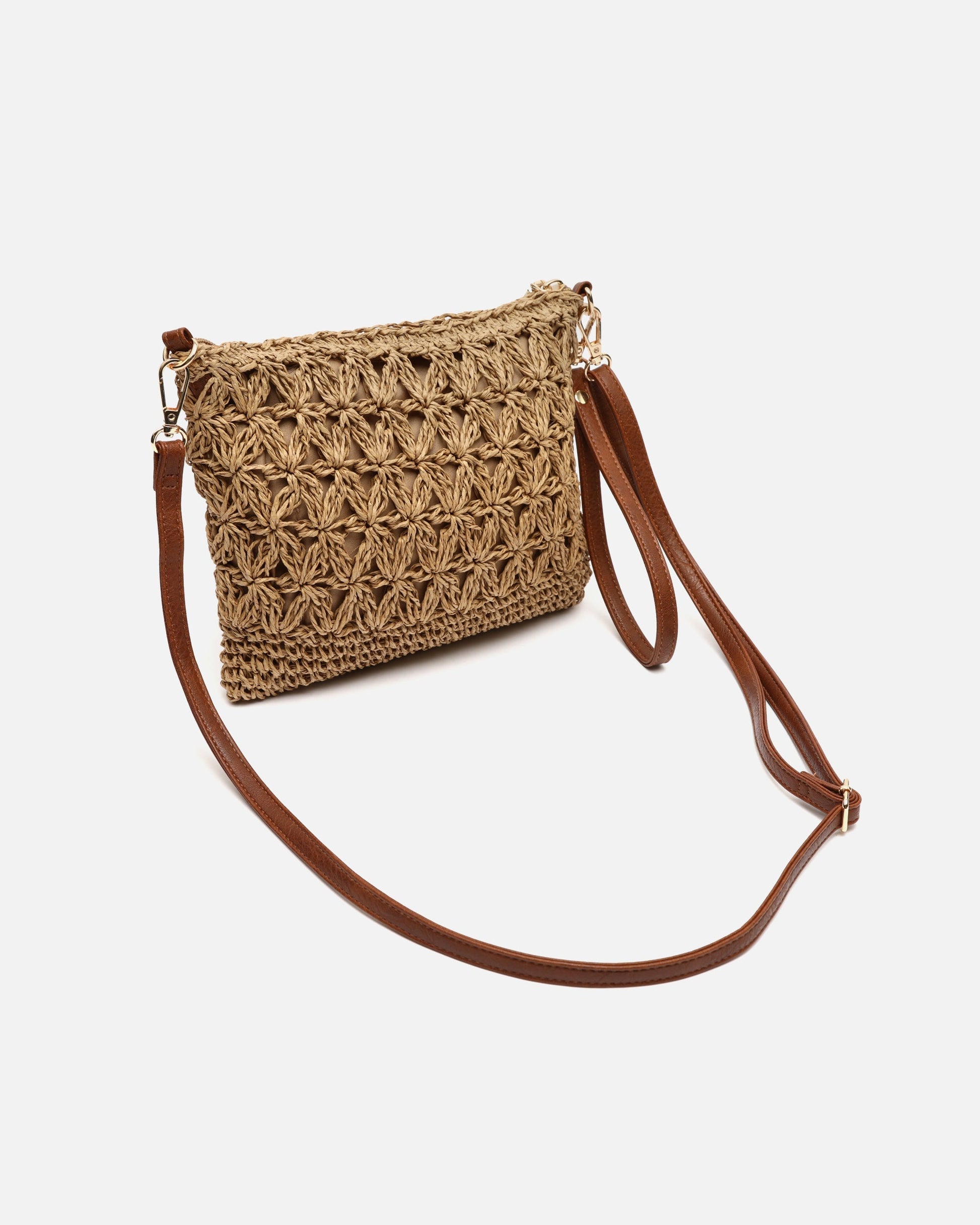 Blumi Bolso Bandolera Efecto Rafia de mujer - foto 17